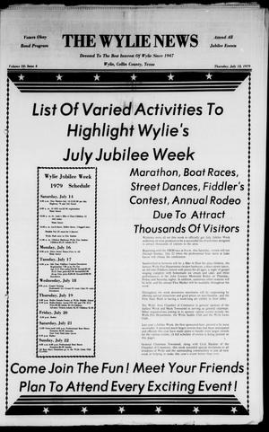 Primary view of The Wylie News (Wylie, Tex.), Vol. 32, No. 4, Ed. 1 Thursday, July 12, 1979