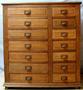 Physical Object: [Large oak storage cabinet]