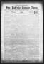 Newspaper: San Patricio County News (Sinton, Tex.), Vol. 26, No. 11, Ed. 1 Thurs…