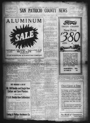 San Patricio County News (Sinton, Tex.), Vol. 14, No. 50, Ed. 1 Thursday, January 18, 1923