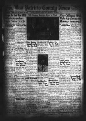 San Patricio County News (Sinton, Tex.), Ed. 1 Thursday, December 29, 1938