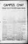 Newspaper: Campus Chat (Denton, Tex.), Vol. 4, No. 30, Ed. 1 Friday, May 7, 1920