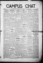 Thumbnail image of item number 1 in: 'Campus Chat (Denton, Tex.), Vol. 7, No. 3, Ed. 1 Saturday, October 21, 1922'.