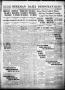 Thumbnail image of item number 1 in: 'Sherman Daily Democrat (Sherman, Tex.), Vol. 41, No. 54, Ed. 1 Wednesday, September 20, 1922'.