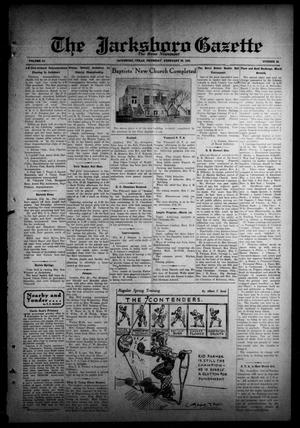 Primary view of object titled 'The Jacksboro Gazette (Jacksboro, Tex.), Vol. 51, No. 39, Ed. 1 Thursday, February 26, 1931'.
