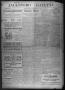 Newspaper: Jacksboro Gazette (Jacksboro, Tex.), Vol. 33, No. 1, Ed. 1 Thursday, …