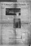 Newspaper: Coleman County Chronicle (Coleman, Tex.), Vol. 6, No. 24, Ed. 1 Thurs…