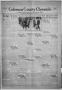 Thumbnail image of item number 1 in: 'Coleman County Chronicle (Coleman, Tex.), Vol. 3, No. 20, Ed. 1 Thursday, May 23, 1935'.