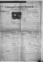 Newspaper: Coleman County Chronicle (Coleman, Tex.), Vol. 6, No. 45, Ed. 1 Thurs…