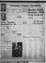 Newspaper: Coleman County Chronicle (Coleman, Tex.), Vol. 21, No. 1, Ed. 1 Thurs…