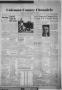 Newspaper: Coleman County Chronicle (Coleman, Tex.), Vol. 8, No. 10, Ed. 1 Thurs…