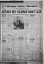 Newspaper: Coleman County Chronicle (Coleman, Tex.), Vol. 12, No. 40, Ed. 1 Thur…