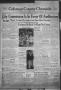 Newspaper: Coleman County Chronicle (Coleman, Tex.), Vol. 7, No. 15, Ed. 1 Thurs…