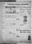 Newspaper: Coleman County Chronicle (Coleman, Tex.), Vol. 21, No. 7, Ed. 1 Thurs…