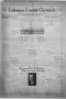 Newspaper: Coleman County Chronicle (Coleman, Tex.), Vol. 4, No. 26, Ed. 1 Thurs…