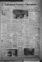 Newspaper: Coleman County Chronicle (Coleman, Tex.), Vol. 11, No. 21, Ed. 1 Thur…
