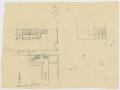 Technical Drawing: Paramount Hotel Remodel, Ranger, Texas: Floor Plan Sketches