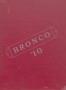 Primary view of The Bronco, Yearbook of Denton High School, 1910