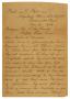 Letter: [Letter from Lieutenant Colonel William Smith to Dr. Joseph Pound, Ju…