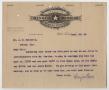 Letter: [Letter from Sanger Bros. to Mr. A.M. Monteith - September 30, 1896]