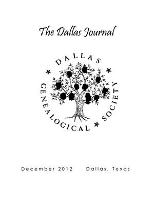 The Dallas Journal, Volume 58, December 2012