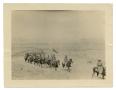 Photograph: [Photograph of Soldiers Riding in a Long Line]