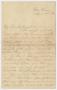 Letter: [Letter John K. Strecker, Jr. to Josephine Bahl, April 3, 1896]
