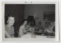 Thumbnail image of item number 1 in: '[Photograph of a Gathering of Women at a Table]'.