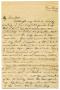 Letter: [Letter from John K. Strecker, Jr. to Josephine Bahl, October 12, 189…