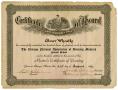 Letter: [Master's Certificate of Dance to Elmer Wheatly]