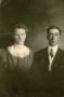 Primary view of [Wedding Photograph of James Winford Hunt and His Wife Mary Anthony Hunt]