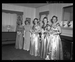 Primary view of object titled 'Wallace Scott Jr. Wedding - Bridal Attendants'.
