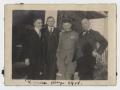 Photograph: [Photograph of Four Men Including Lee Turney on Christmas Day]