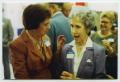 Photograph: [Photograph of Madge Daniel Visiting with Mary Benbrook]