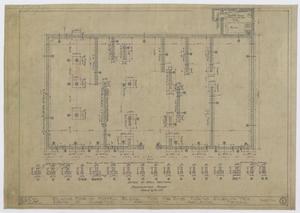 Primary view of object titled 'Bob Evans' Hotel, Dublin, Texas: Foundation Plan'.