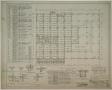 Technical Drawing: Scharbauer Hotel, Midland, Texas: First Floor Framing Plan