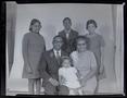 Photograph: [Black and white negative of Mr. and Mrs. Fletcher Morgan with childr…