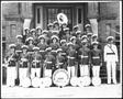 Thumbnail image of item number 1 in: '[Photograph of the Richmond High School Band of 1936-1937]'.