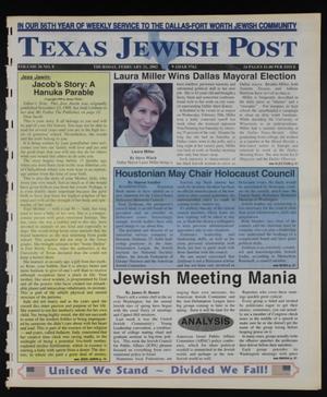 Primary view of object titled 'Texas Jewish Post (Fort Worth, Tex.), Vol. 56, No. 8, Ed. 1 Thursday, February 21, 2002'.