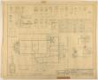 Technical Drawing: Abilene Country Club, Abilene, Texas: Ground Floor Plan
