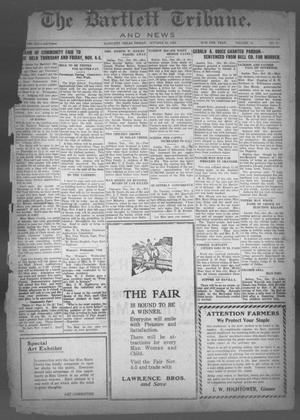 Primary view of object titled 'The Bartlett Tribune and News (Bartlett, Tex.), Vol. 41, No. 9, Ed. 1, Friday, October 29, 1926'.