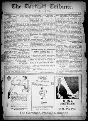 Primary view of object titled 'The Bartlett Tribune and News (Bartlett, Tex.), Vol. 41, No. 18, Ed. 1, Friday, January 14, 1927'.