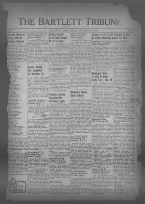 Primary view of The Bartlett Tribune and News (Bartlett, Tex.), Vol. 52, No. 12, Ed. 1, Friday, December 9, 1938