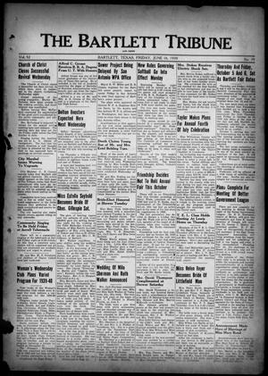 Primary view of object titled 'The Bartlett Tribune and News (Bartlett, Tex.), Vol. 52, No. 39, Ed. 1, Friday, June 16, 1939'.