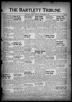 Primary view of object titled 'The Bartlett Tribune and News (Bartlett, Tex.), Vol. 52, No. 51, Ed. 1, Friday, September 8, 1939'.