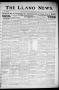 Newspaper: The Llano News. (Llano, Tex.), Vol. 35, No. 25, Ed. 1 Thursday, Janua…