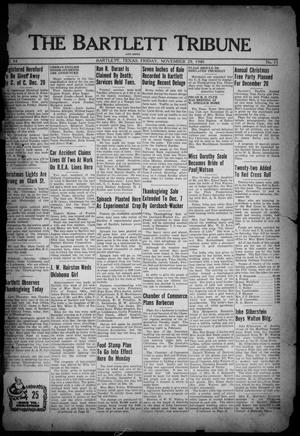 Primary view of object titled 'The Bartlett Tribune and News (Bartlett, Tex.), Vol. 54, No. 11, Ed. 1, Friday, November 29, 1940'.