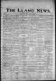 Newspaper: The Llano News. (Llano, Tex.), Vol. 42, No. 11, Ed. 1 Thursday, Decem…