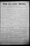 Primary view of The Llano News. (Llano, Tex.), Vol. 33, No. 26, Ed. 1 Thursday, December 7, 1916