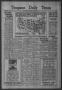 Primary view of Timpson Daily Times (Timpson, Tex.), Vol. 32, No. 8, Ed. 1 Wednesday, January 11, 1933